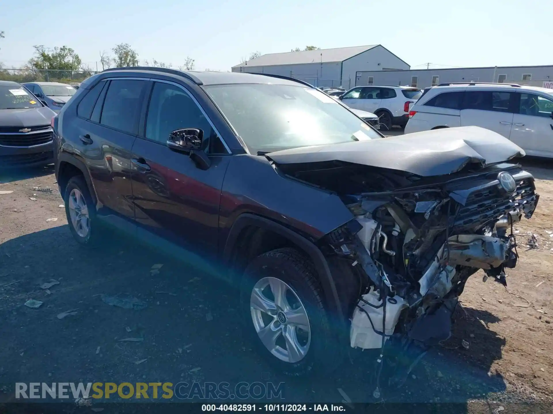 1 Photograph of a damaged car 2T3P1RFV5MW141571 TOYOTA RAV4 2021