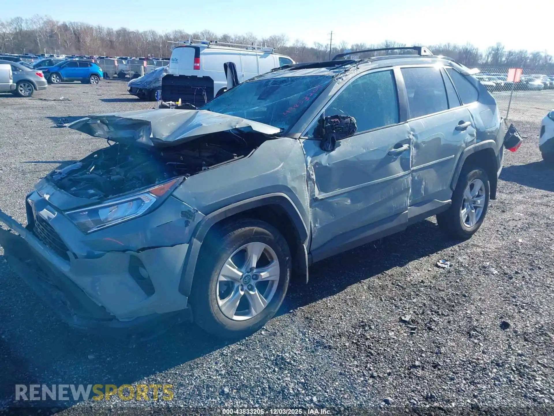 2 fotografías del automóvil dañado 2T3P1RFV5MW150366 TOYOTA RAV4 2021