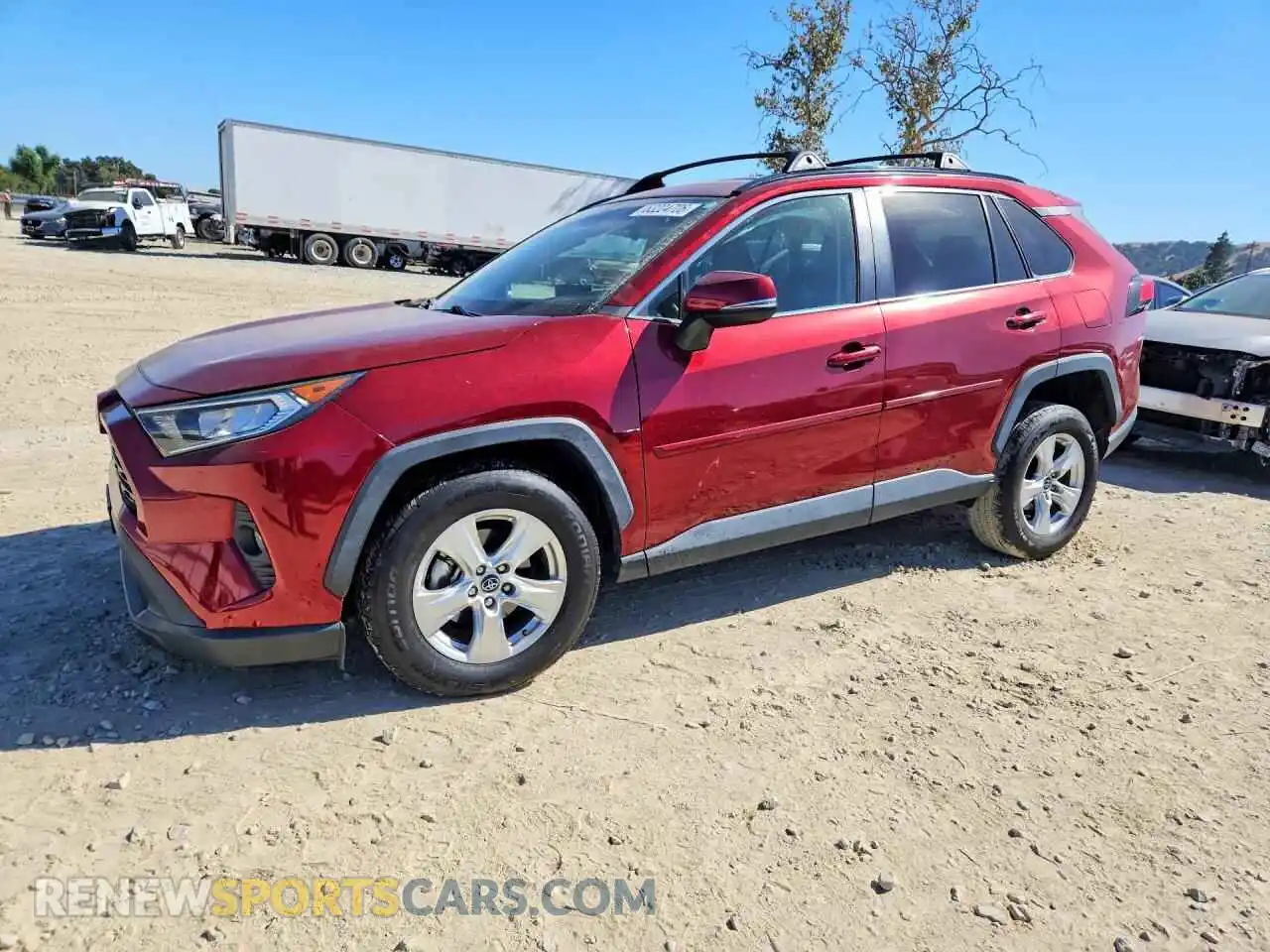 1 Photograph of a damaged car 2T3P1RFV5MW154482 TOYOTA RAV4 2021