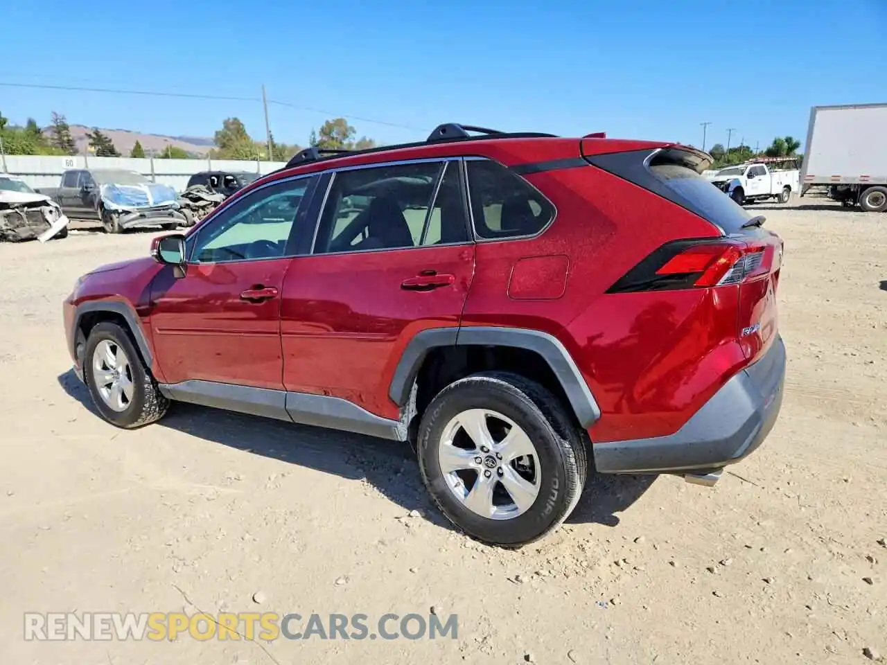 2 Photograph of a damaged car 2T3P1RFV5MW154482 TOYOTA RAV4 2021