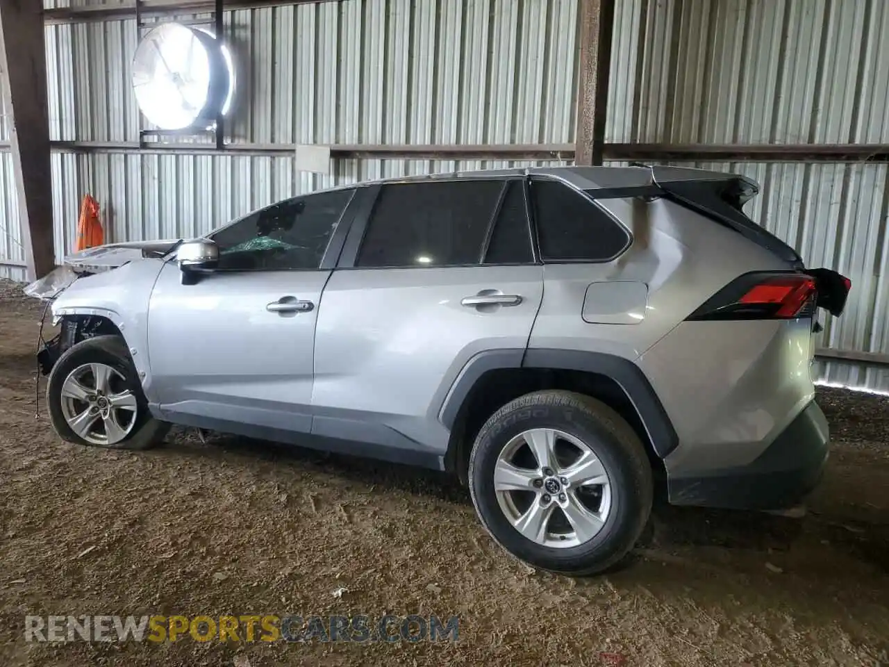 2 Photograph of a damaged car 2T3P1RFV5MW155843 TOYOTA RAV4 2021
