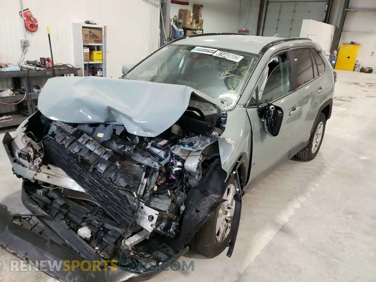 2 Photograph of a damaged car 2T3P1RFV5MW214597 TOYOTA RAV4 2021