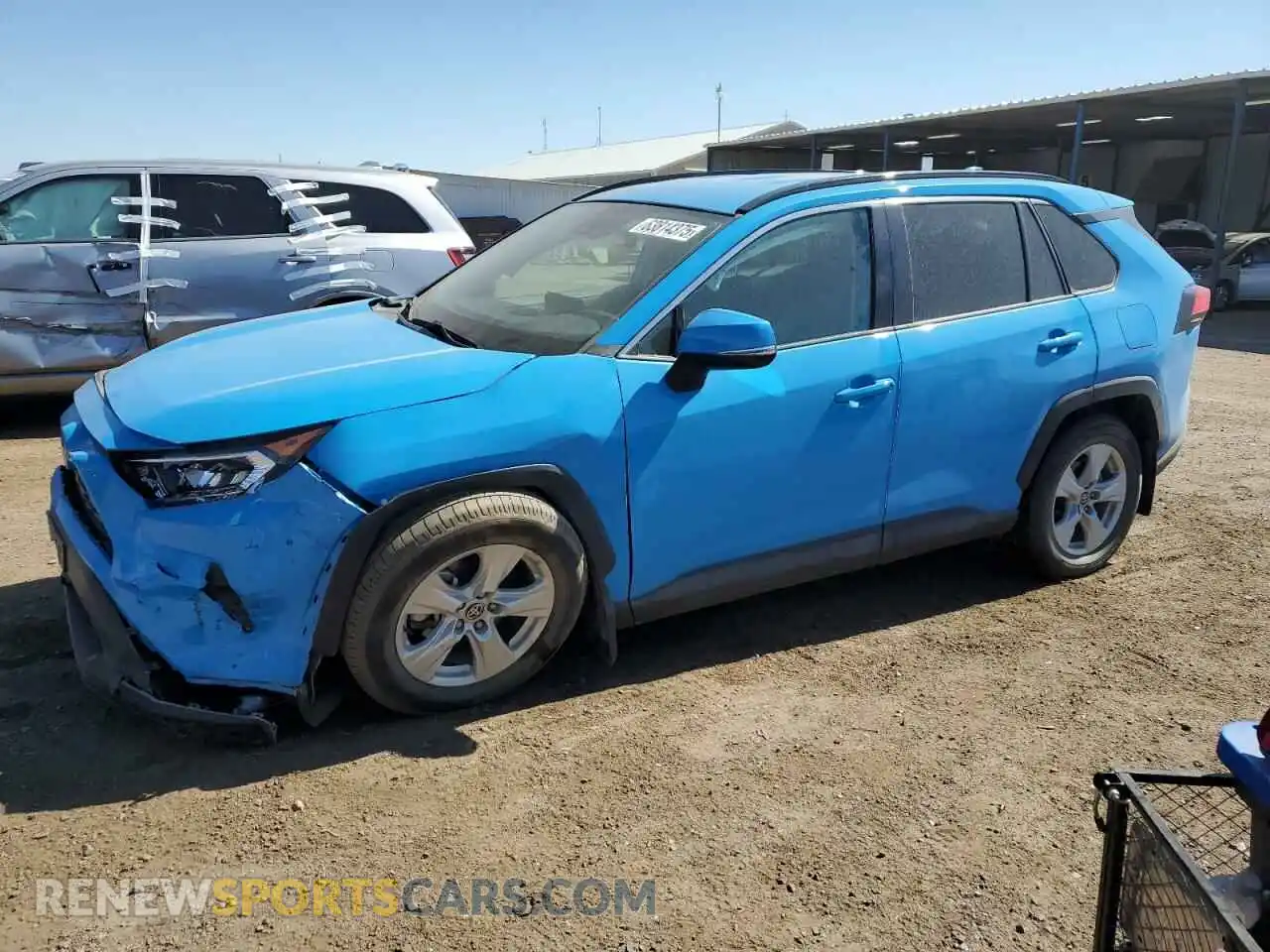 1 Photograph of a damaged car 2T3P1RFV5MW216849 TOYOTA RAV4 2021