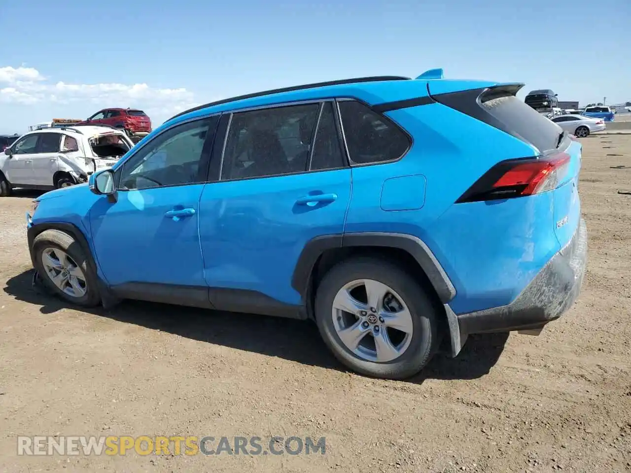 2 Photograph of a damaged car 2T3P1RFV5MW216849 TOYOTA RAV4 2021