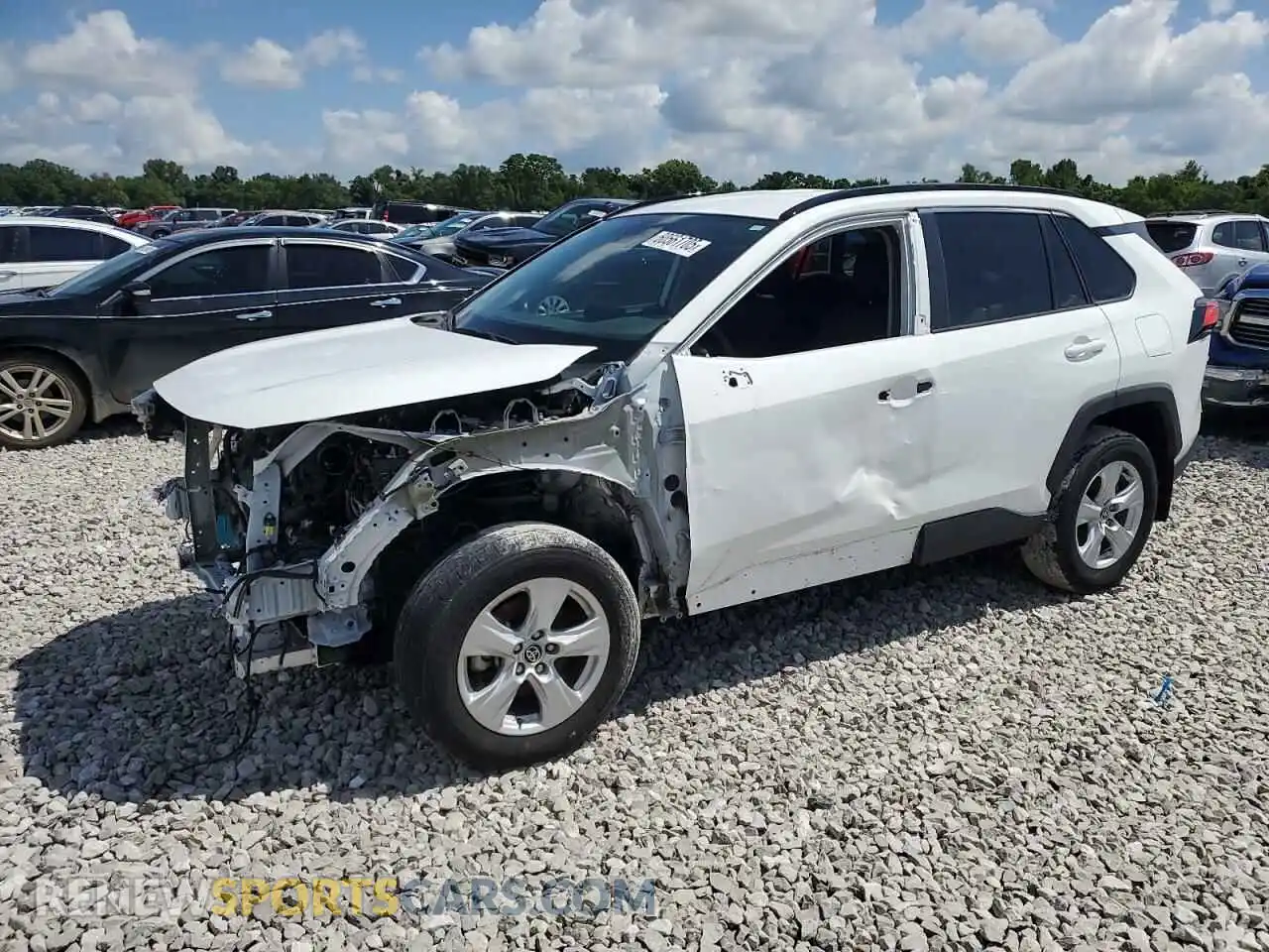 1 Photograph of a damaged car 2T3P1RFV5MW217192 TOYOTA RAV4 2021