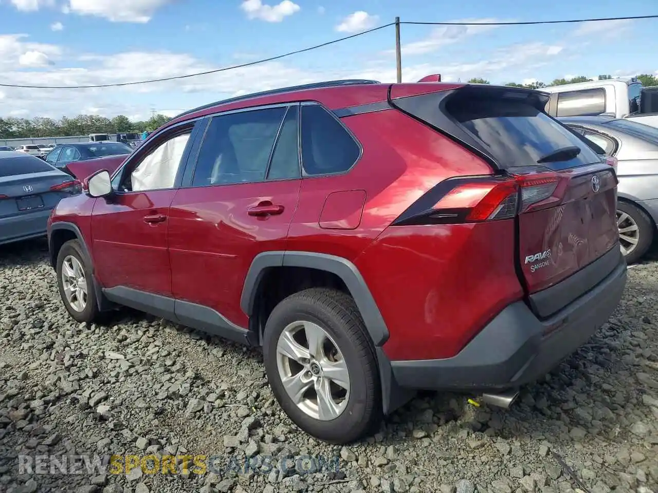 2 Photograph of a damaged car 2T3P1RFV5MW231397 TOYOTA RAV4 2021