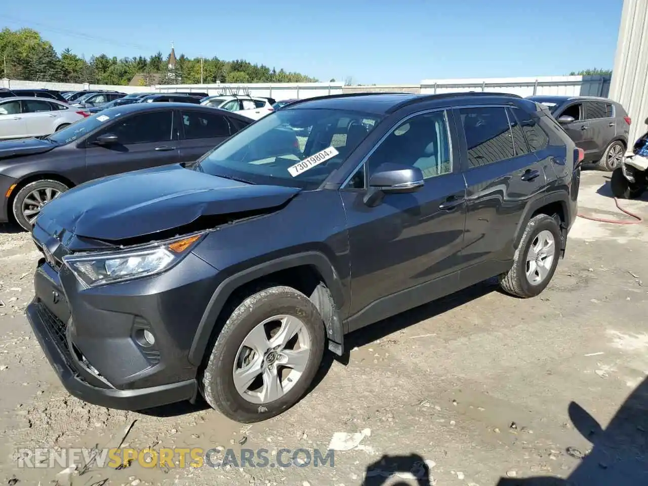 1 Photograph of a damaged car 2T3P1RFV6MC212536 TOYOTA RAV4 2021