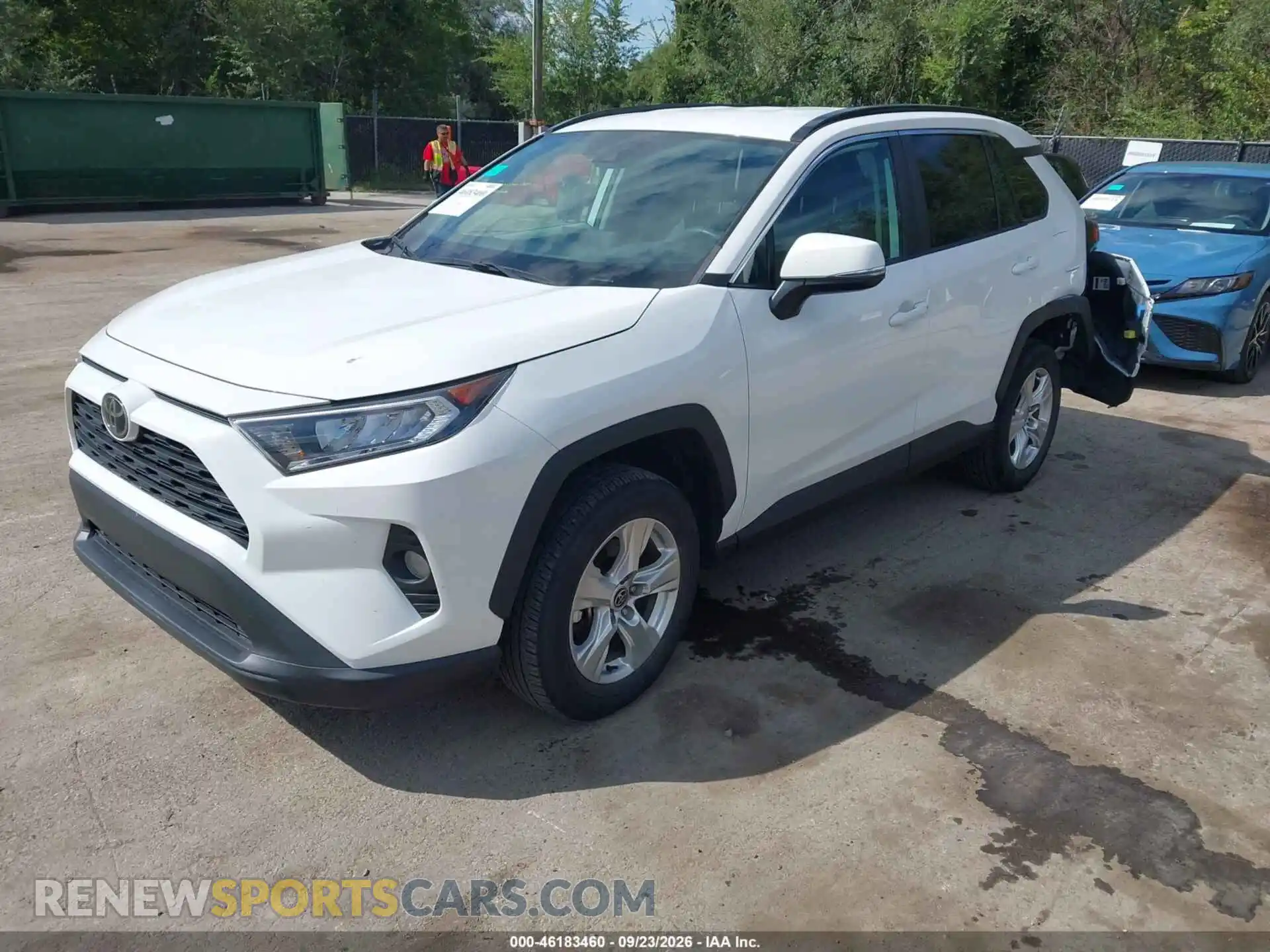 2 fotografías del automóvil dañado 2T3P1RFV6MC234472 TOYOTA RAV4 2021