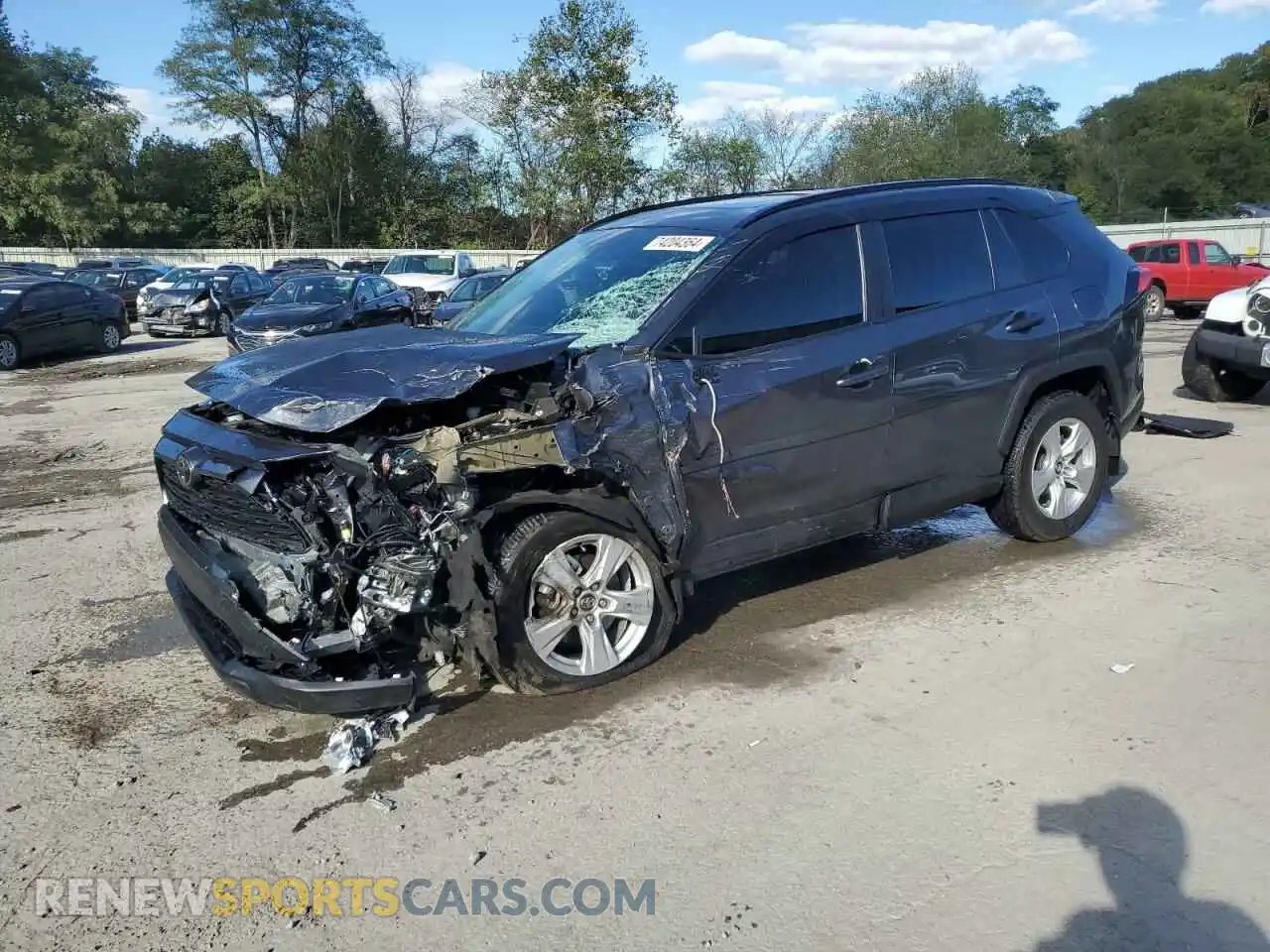 1 Photograph of a damaged car 2T3P1RFV6MW141045 TOYOTA RAV4 2021