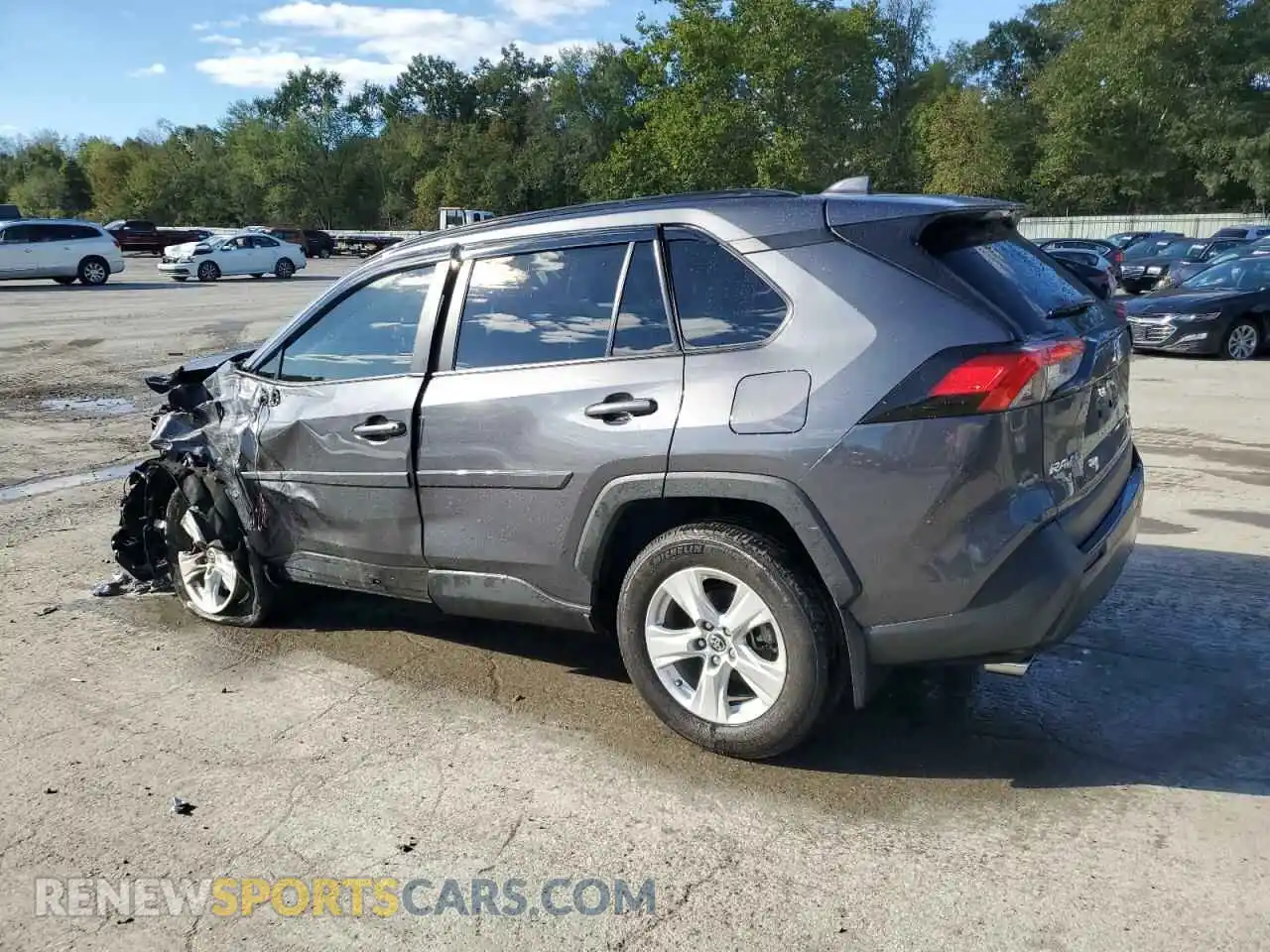 2 Photograph of a damaged car 2T3P1RFV6MW141045 TOYOTA RAV4 2021
