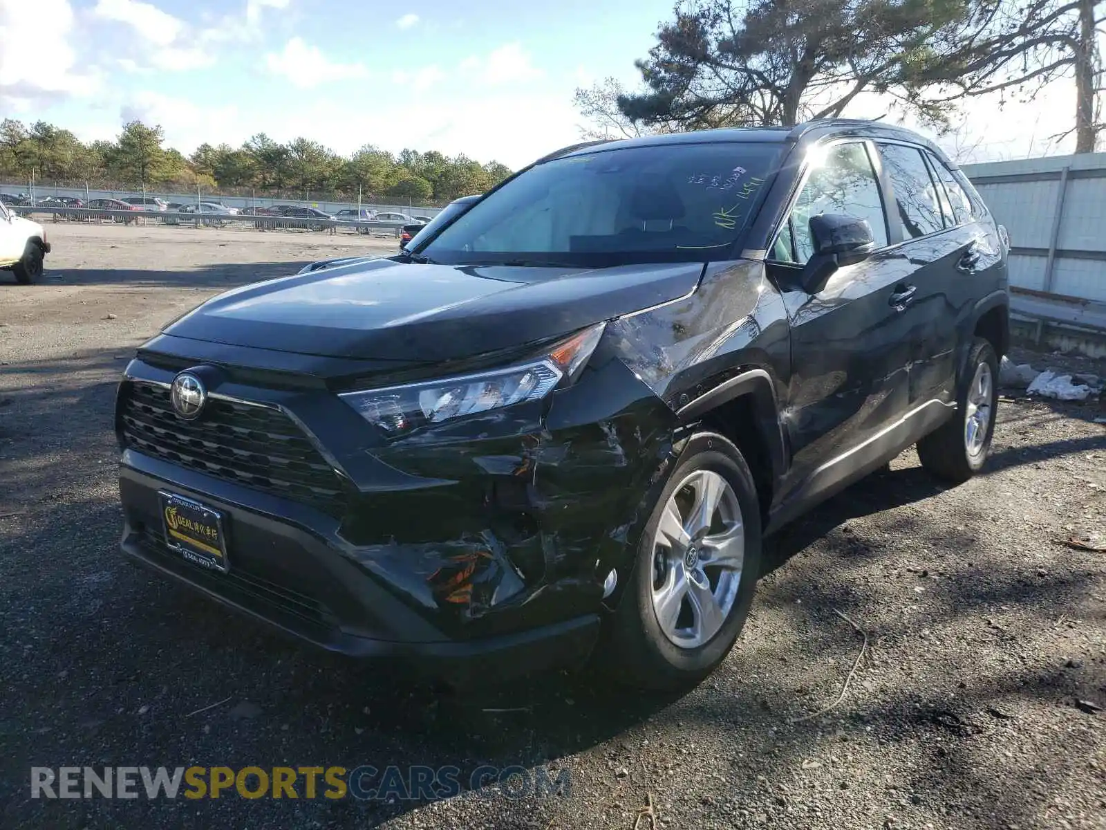 2 Photograph of a damaged car 2T3P1RFV6MW149128 TOYOTA RAV4 2021