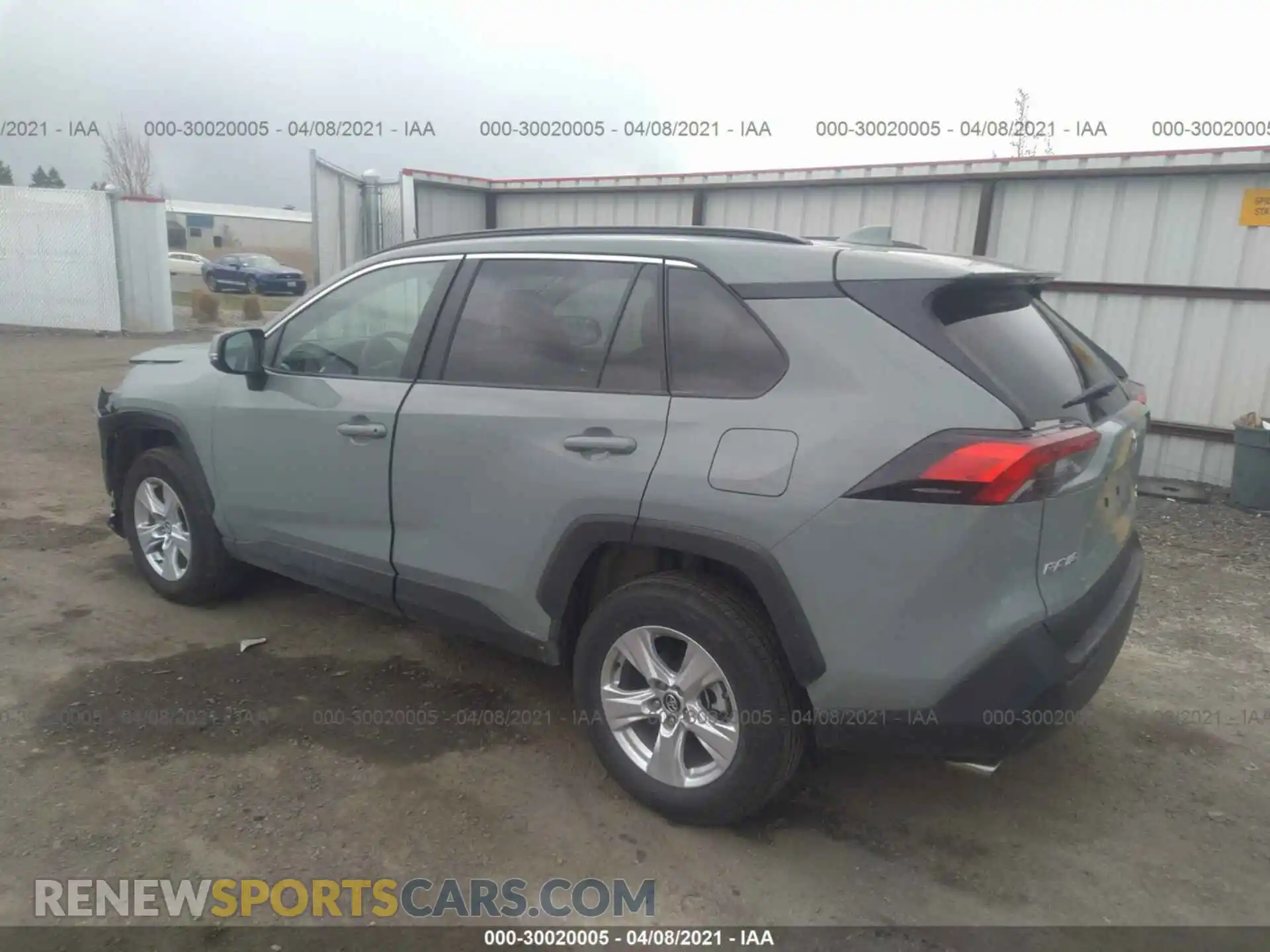 3 Фотография поврежденного автомобиля 2T3P1RFV6MW157813 TOYOTA RAV4 2021