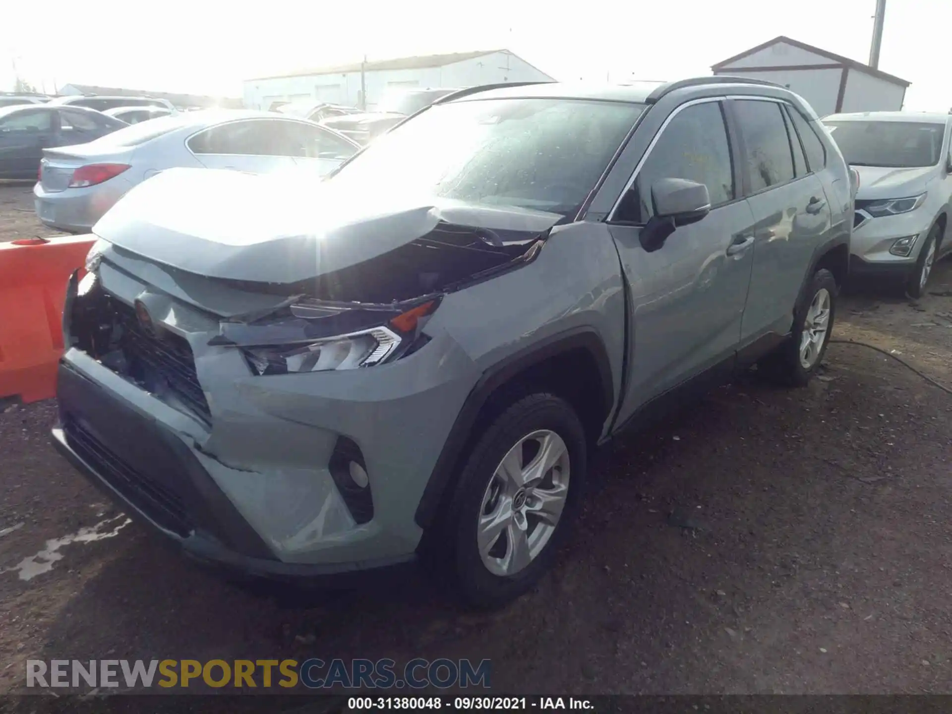 2 Фотография поврежденного автомобиля 2T3P1RFV6MW171016 TOYOTA RAV4 2021