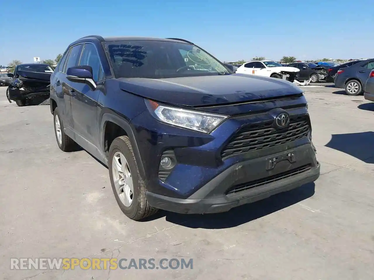1 Фотография поврежденного автомобиля 2T3P1RFV6MW191816 TOYOTA RAV4 2021