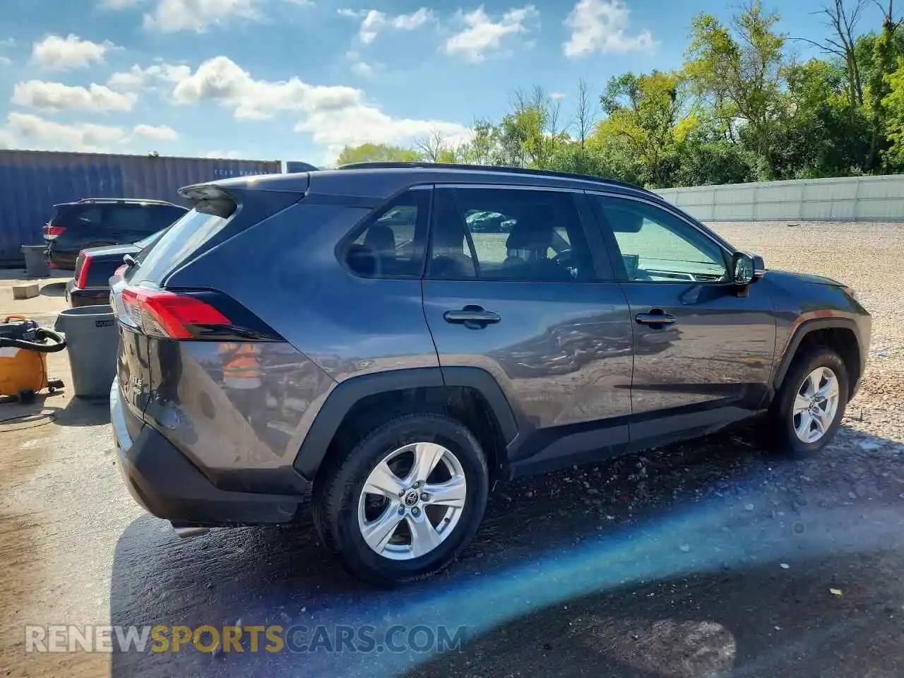 3 fotografías del automóvil dañado 2T3P1RFV6MW245230 TOYOTA RAV4 2021
