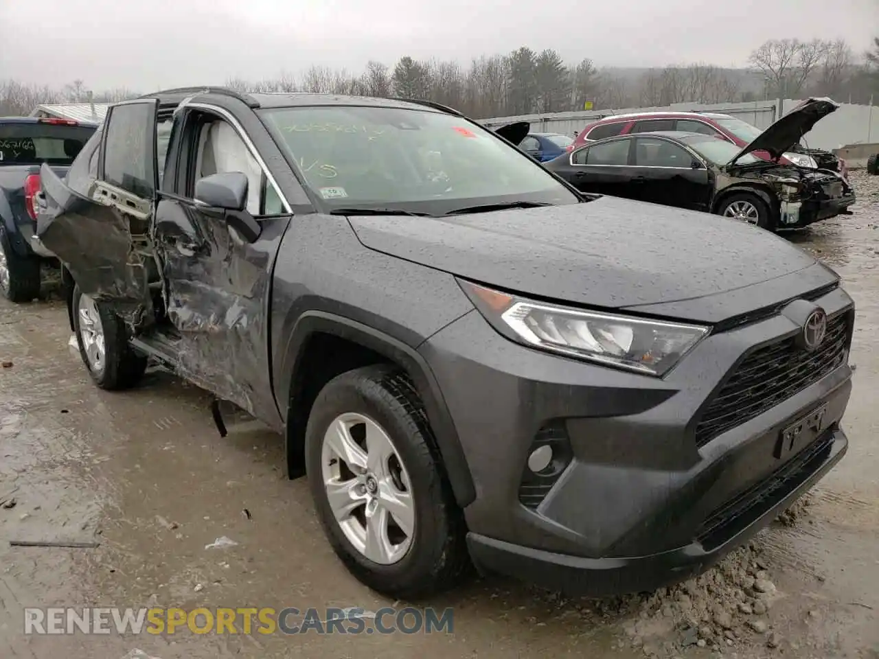 1 Photograph of a damaged car 2T3P1RFV7MC149172 TOYOTA RAV4 2021