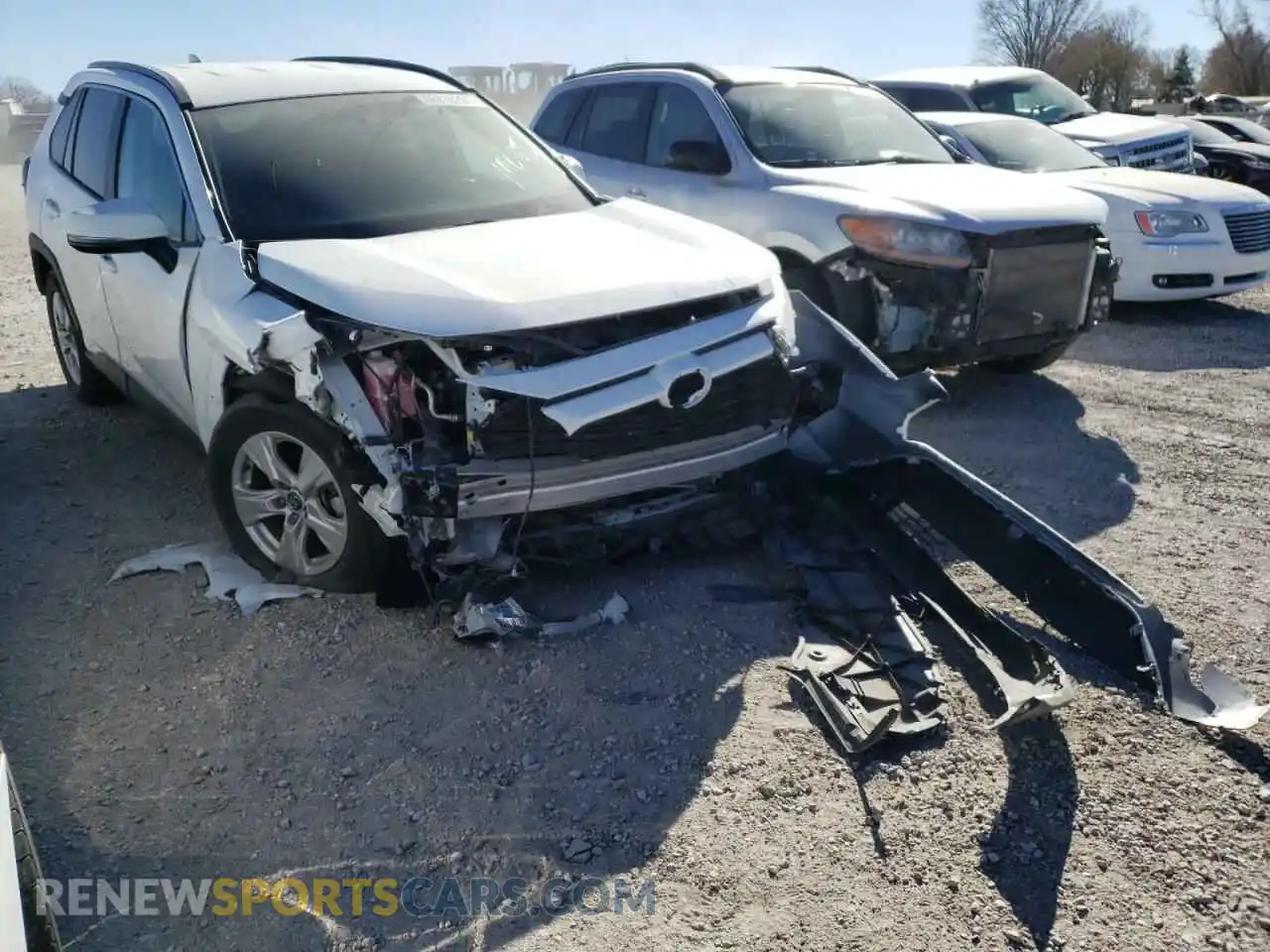 1 fotografías del automóvil dañado 2T3P1RFV7MC150547 TOYOTA RAV4 2021