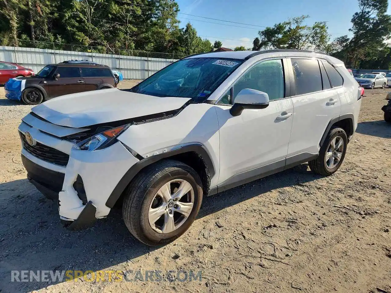 1 Photograph of a damaged car 2T3P1RFV7MC153335 TOYOTA RAV4 2021