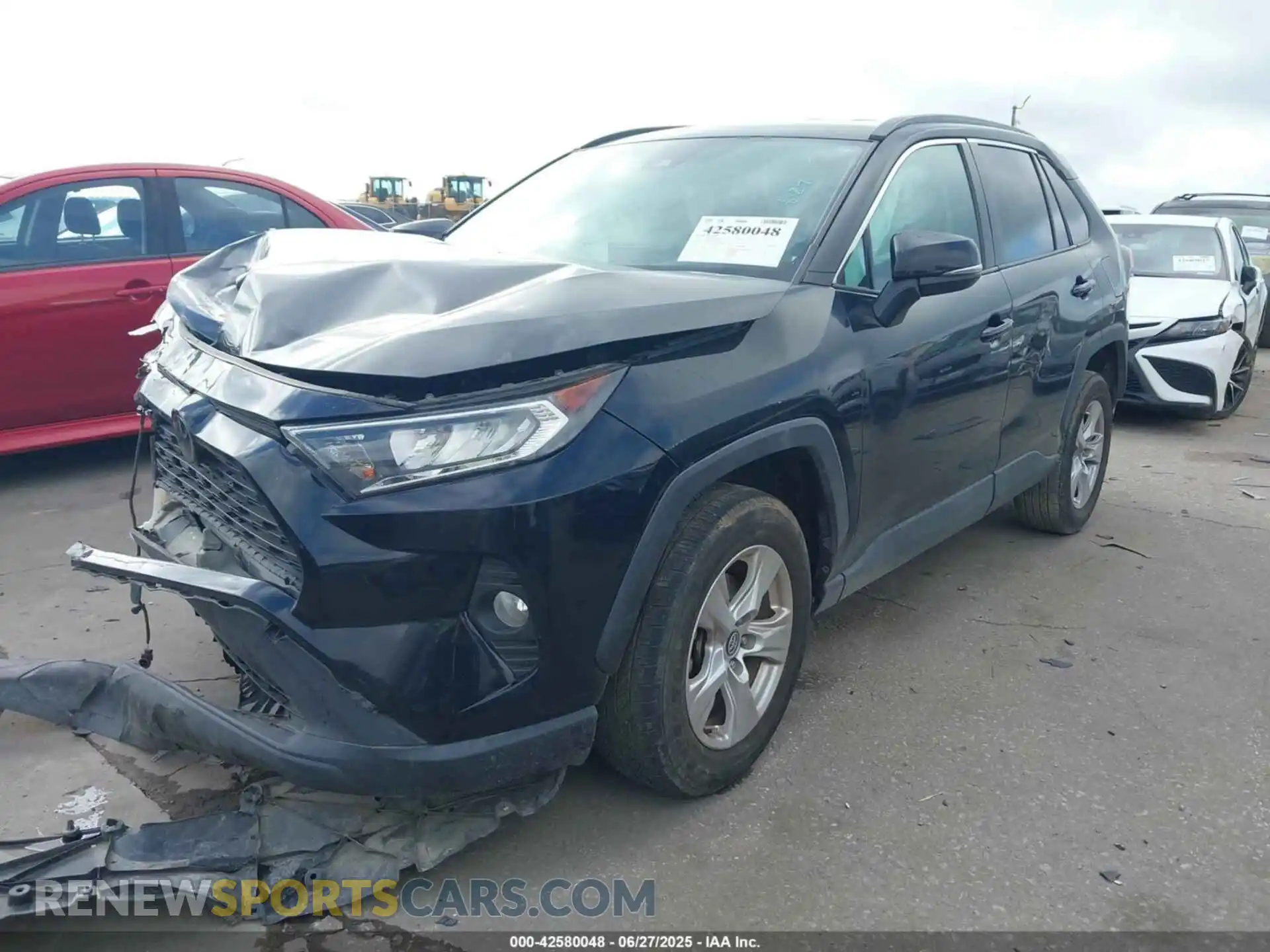 2 Photograph of a damaged car 2T3P1RFV7MC157661 TOYOTA RAV4 2021