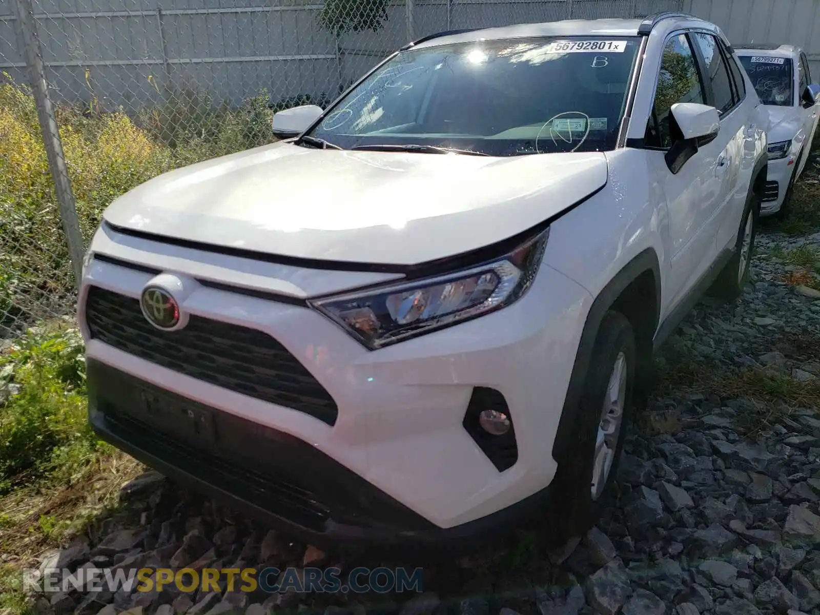 2 Photograph of a damaged car 2T3P1RFV7MC157997 TOYOTA RAV4 2021