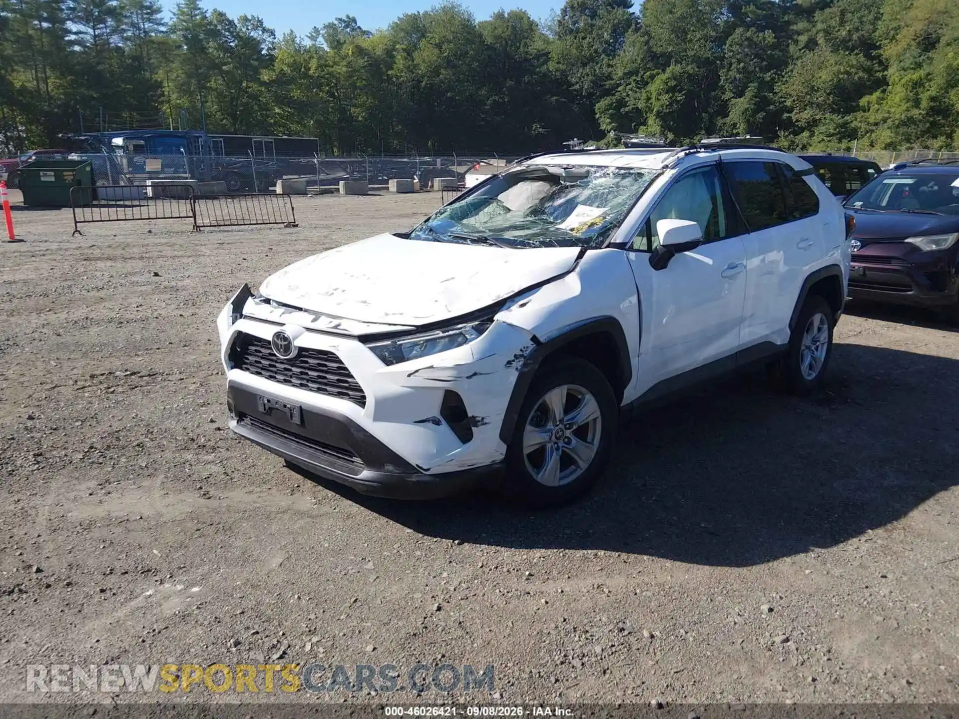 2 Photograph of a damaged car 2T3P1RFV7MC159345 TOYOTA RAV4 2021