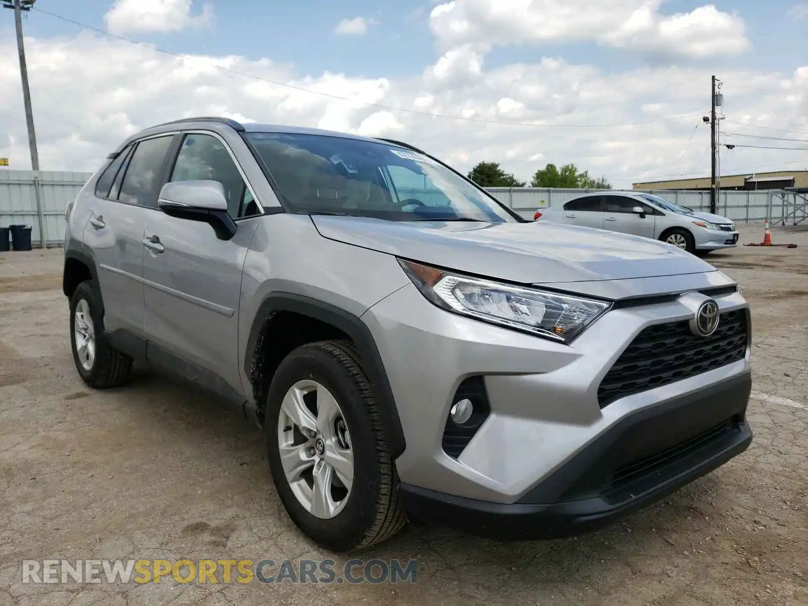 1 Photograph of a damaged car 2T3P1RFV7MC165291 TOYOTA RAV4 2021