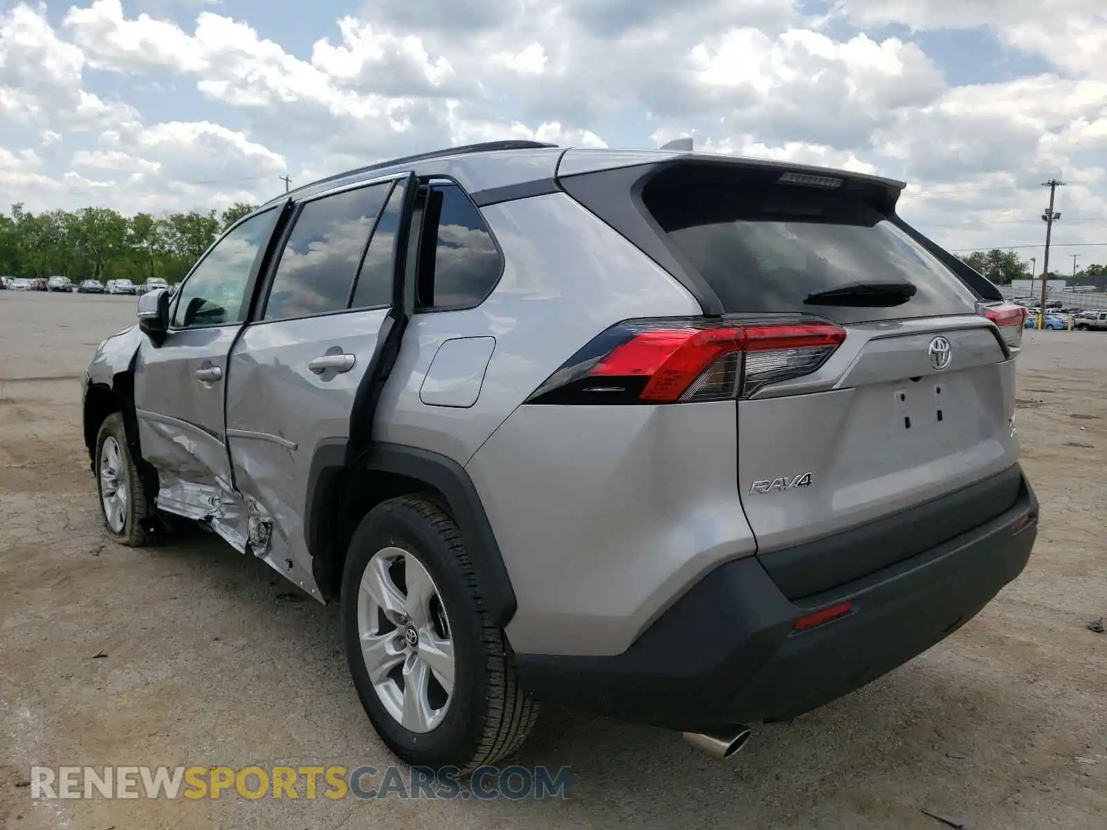 3 Photograph of a damaged car 2T3P1RFV7MC165291 TOYOTA RAV4 2021