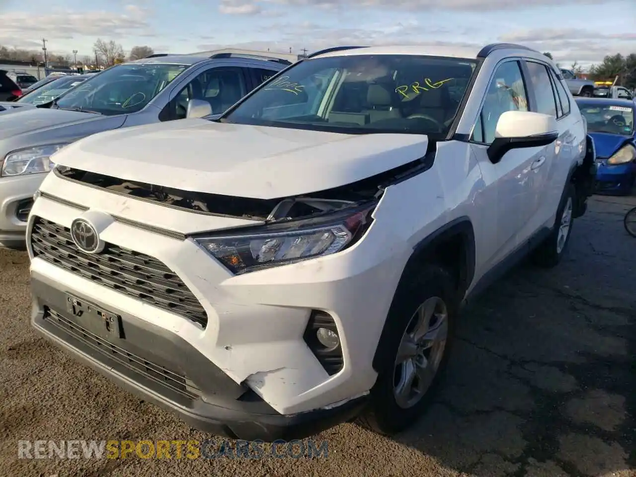 1 Photograph of a damaged car 2T3P1RFV7MC170328 TOYOTA RAV4 2021