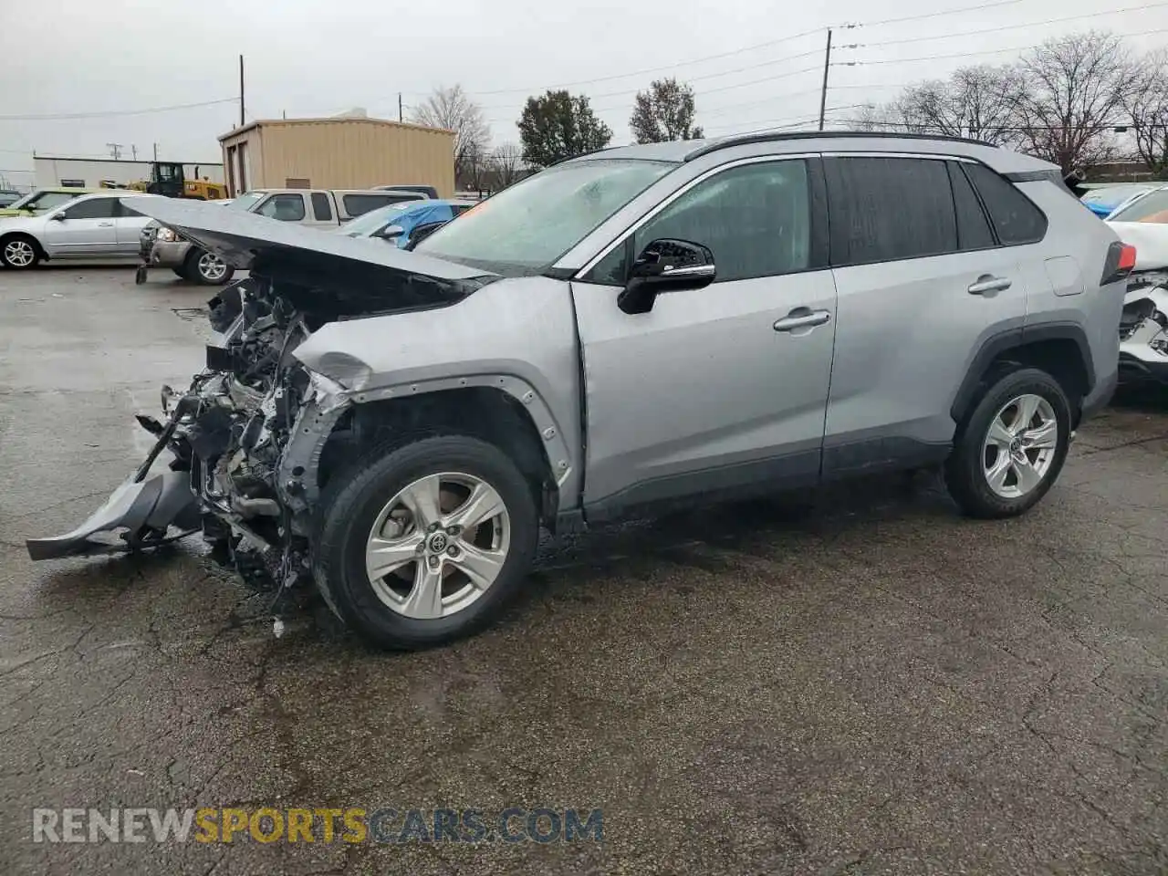 1 Photograph of a damaged car 2T3P1RFV7MC185525 TOYOTA RAV4 2021
