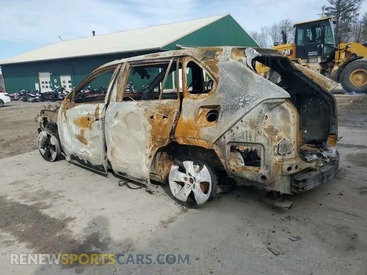2 Photograph of a damaged car 2T3P1RFV7MC193799 TOYOTA RAV4 2021