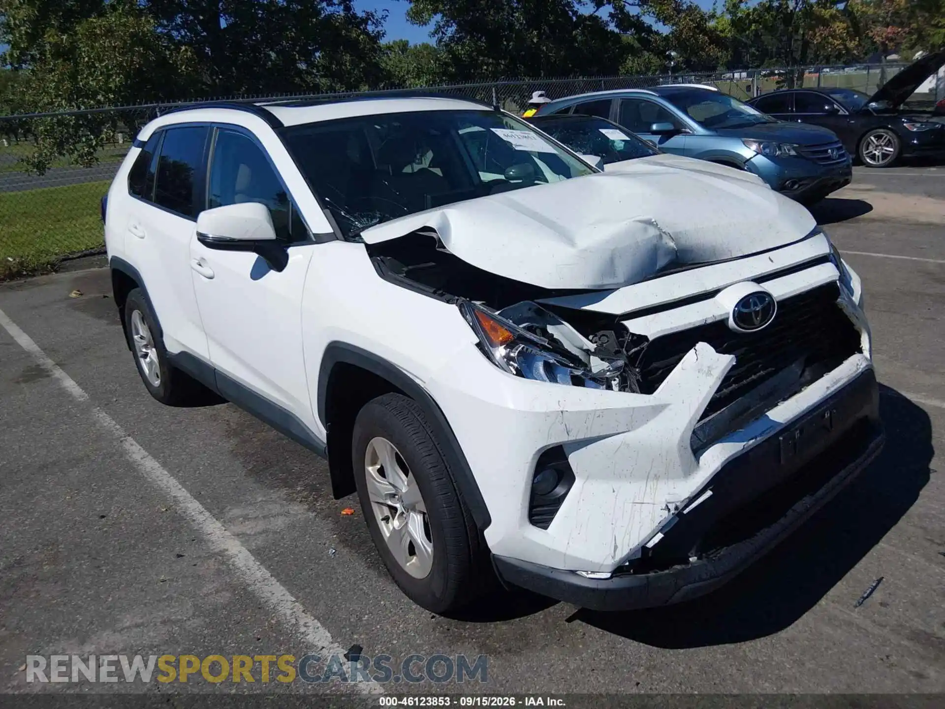 1 Photograph of a damaged car 2T3P1RFV7MC195973 TOYOTA RAV4 2021