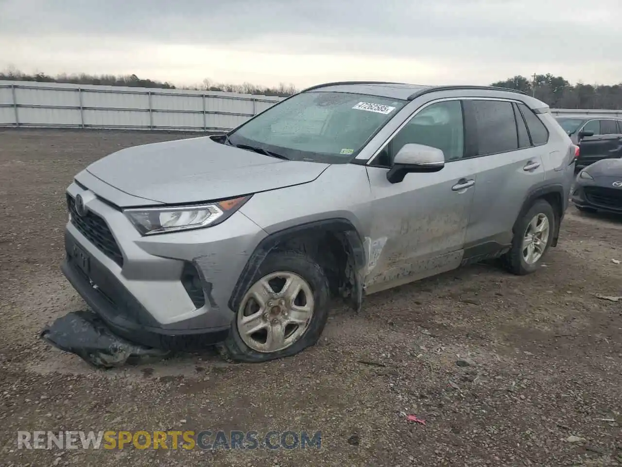 1 Photograph of a damaged car 2T3P1RFV7MC202243 TOYOTA RAV4 2021