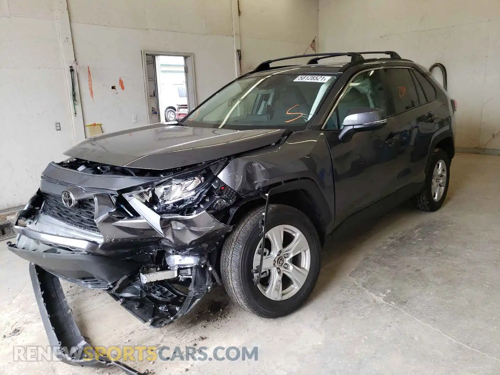 2 Photograph of a damaged car 2T3P1RFV7MC204025 TOYOTA RAV4 2021