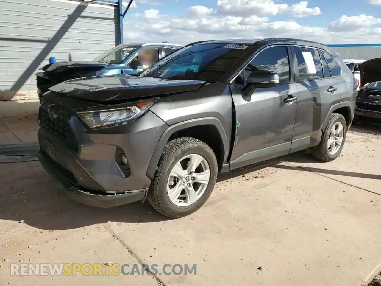 1 Photograph of a damaged car 2T3P1RFV7MC216045 TOYOTA RAV4 2021