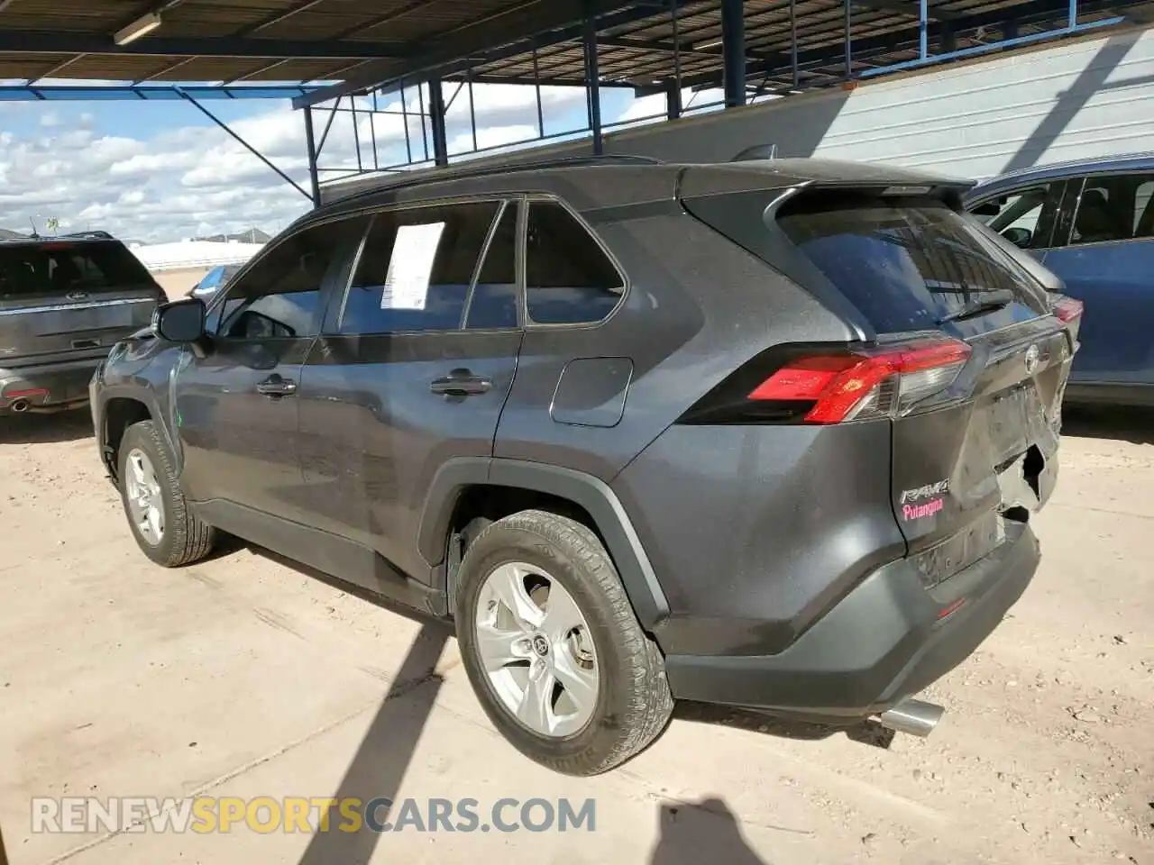 2 Photograph of a damaged car 2T3P1RFV7MC216045 TOYOTA RAV4 2021