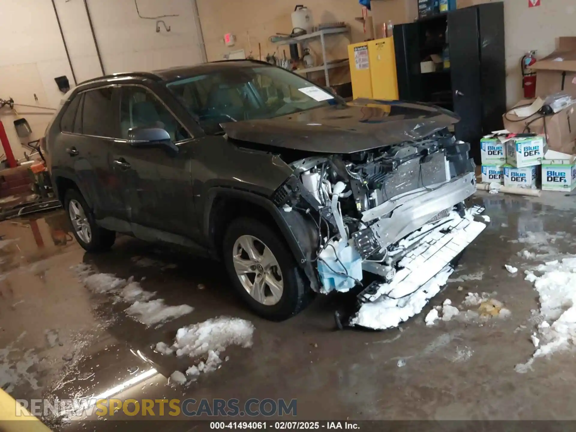 1 Photograph of a damaged car 2T3P1RFV7MC218510 TOYOTA RAV4 2021