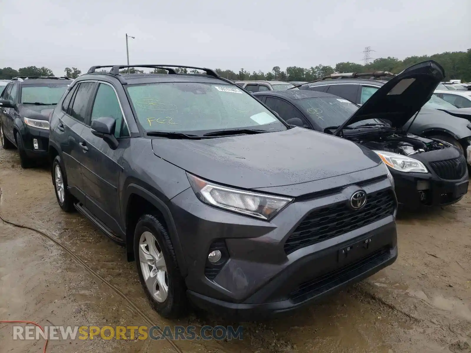 1 Photograph of a damaged car 2T3P1RFV7MC225120 TOYOTA RAV4 2021