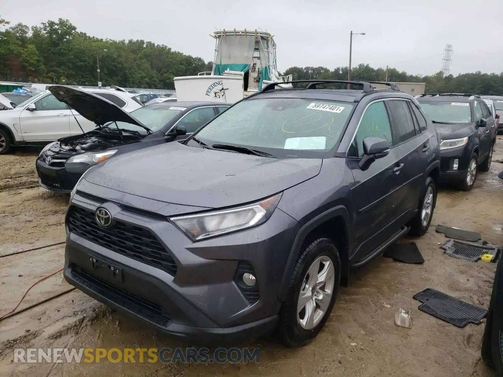 2 Photograph of a damaged car 2T3P1RFV7MC225120 TOYOTA RAV4 2021