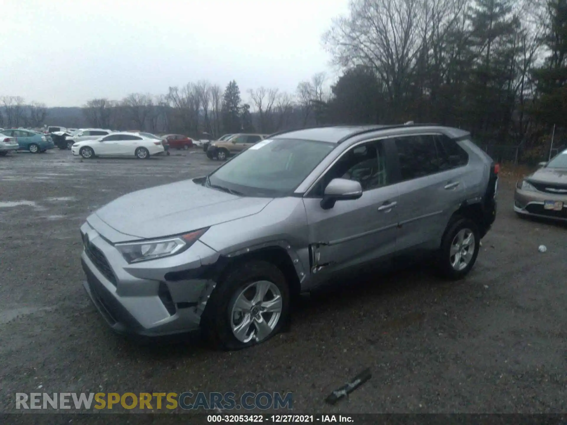 2 Photograph of a damaged car 2T3P1RFV7MC237056 TOYOTA RAV4 2021