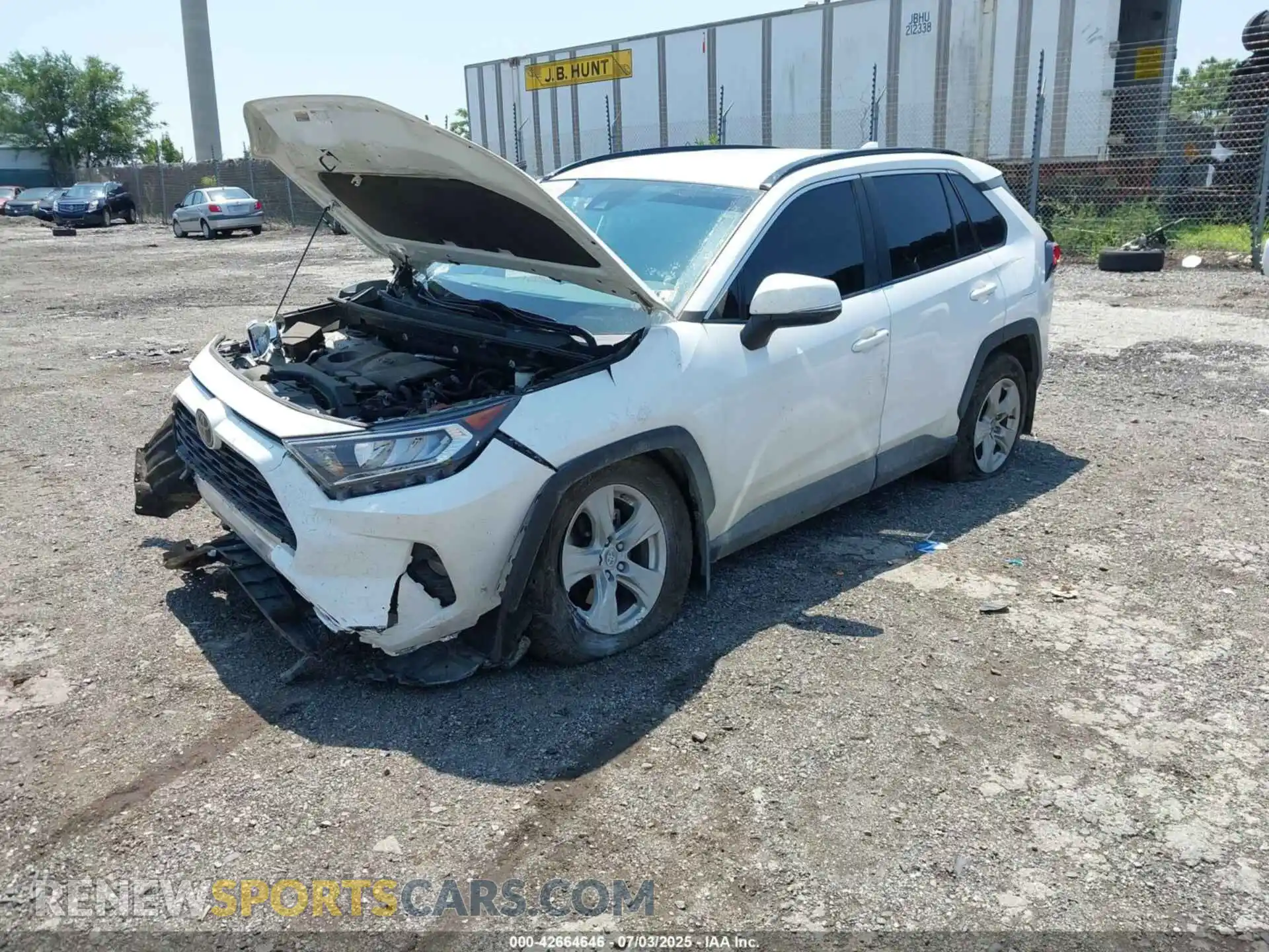 2 Photograph of a damaged car 2T3P1RFV7MC243150 TOYOTA RAV4 2021