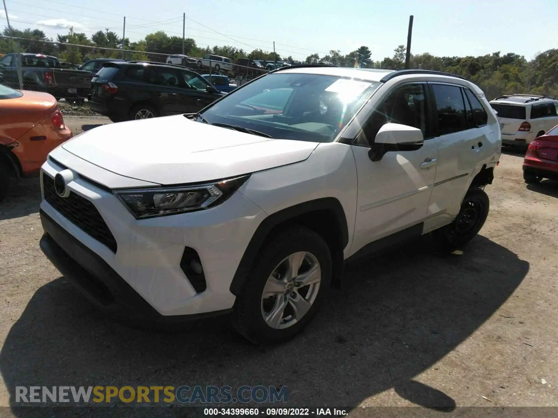 2 Photograph of a damaged car 2T3P1RFV7MC245626 TOYOTA RAV4 2021