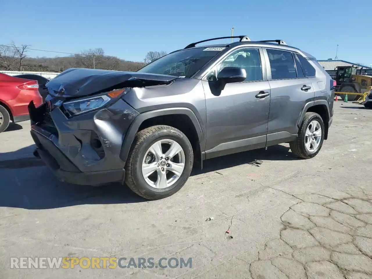 1 Photograph of a damaged car 2T3P1RFV7MC247313 TOYOTA RAV4 2021