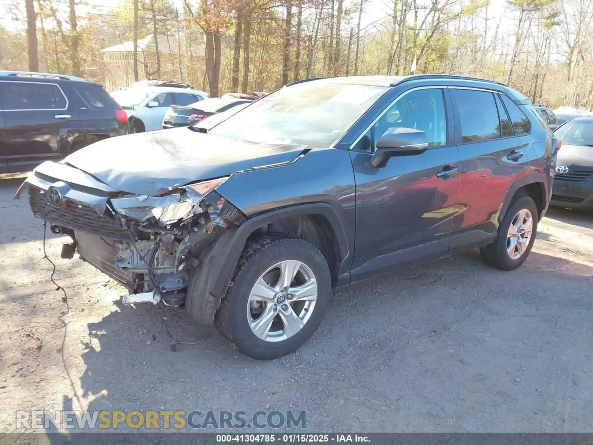 2 fotografías del automóvil dañado 2T3P1RFV7MC252995 TOYOTA RAV4 2021
