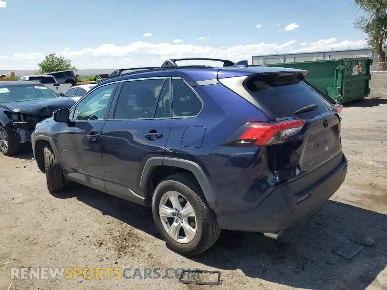 2 Photograph of a damaged car 2T3P1RFV7MW156136 TOYOTA RAV4 2021