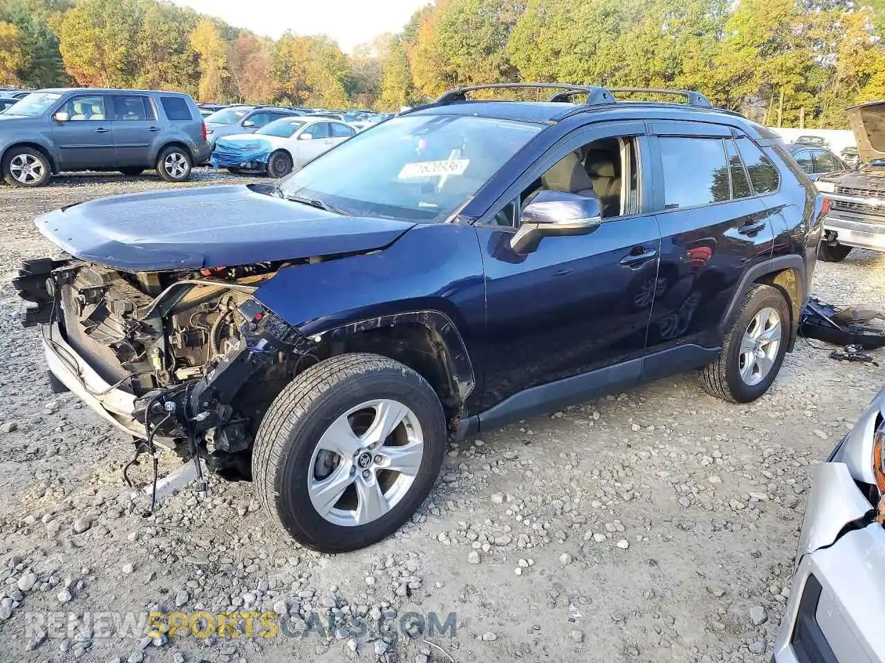 1 Фотография поврежденного автомобиля 2T3P1RFV7MW162762 TOYOTA RAV4 2021
