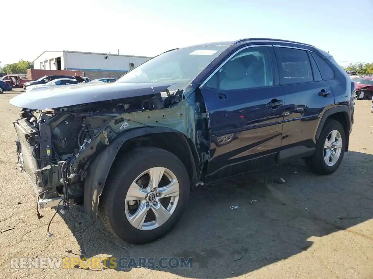 1 Photograph of a damaged car 2T3P1RFV7MW166892 TOYOTA RAV4 2021