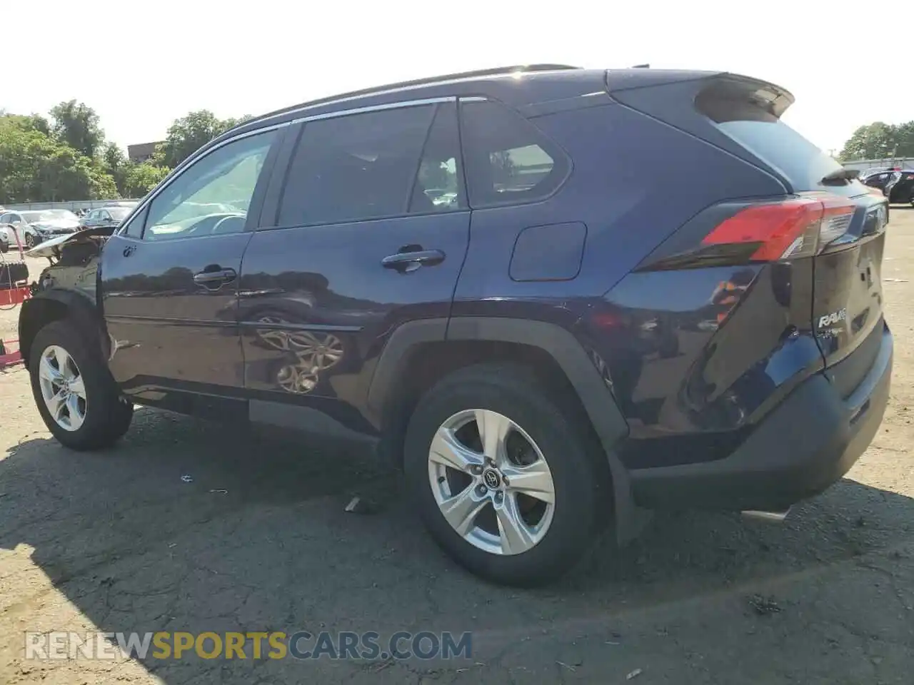 2 Photograph of a damaged car 2T3P1RFV7MW166892 TOYOTA RAV4 2021