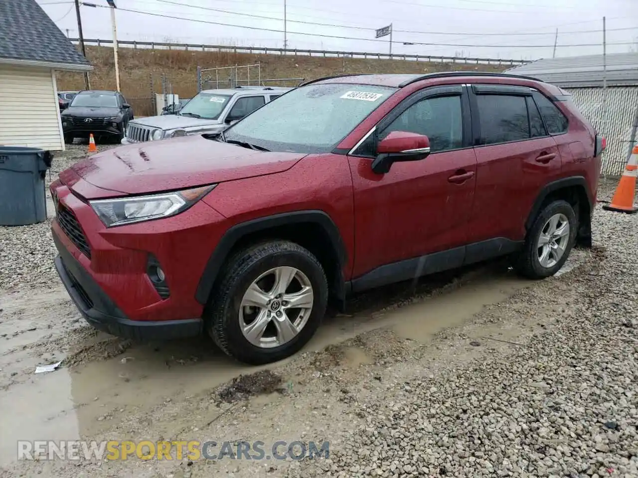 1 Photograph of a damaged car 2T3P1RFV7MW176922 TOYOTA RAV4 2021