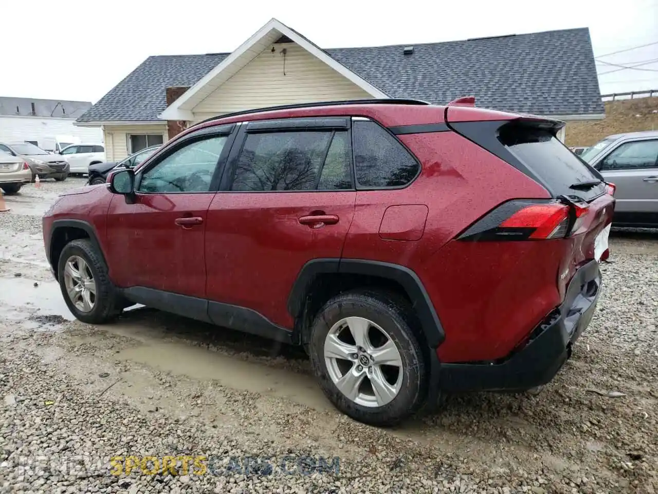 2 Photograph of a damaged car 2T3P1RFV7MW176922 TOYOTA RAV4 2021