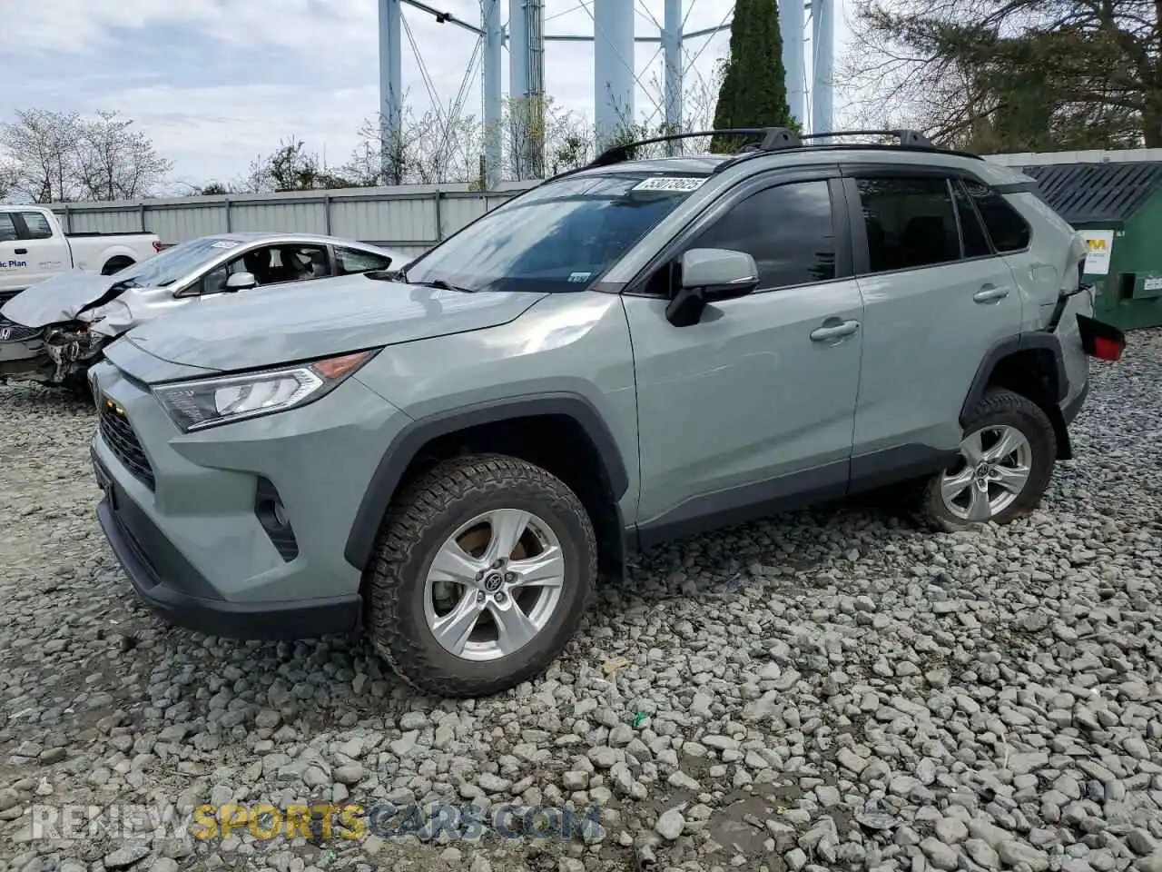 1 Photograph of a damaged car 2T3P1RFV7MW177553 TOYOTA RAV4 2021
